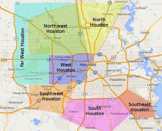 Houston Map 
